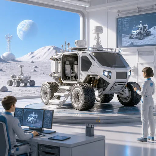NASAが月南極へ送る新型探査車の開発状況を公開 | AIVox