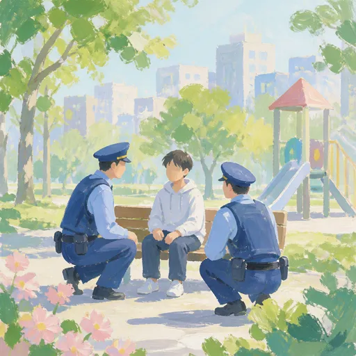 大阪で失踪した中学生が公園で無事発見 | AIVox